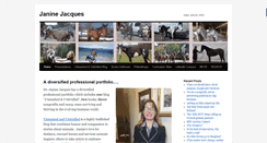 Desktop Screenshot of janinejacques.com